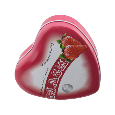 heart shape metal sugar box